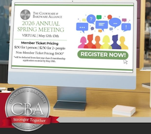 Cookware and Bakeware Alliance Extends Special Invitation to Prospective Members for Its 104th Annual Spring Meeting