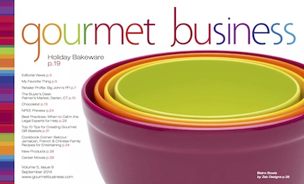 Gourmet Business September 2014