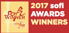 Specialty Food Association Announces 2017 sofi™ Award Winners