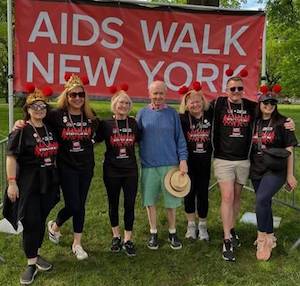 Gift For Life / NY Now Aids Walk NY Team Raises Money At 2025 Event