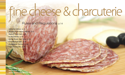 Fine Cheese & Charcuterie November 2011