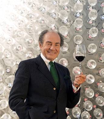 Georg J Riedel Honored By Wine Spectator Magazine