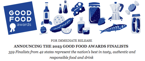 Finalists for the 2023 Good Food Awards Announced