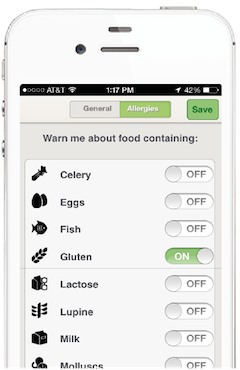 ContentChecked App Aimed at People With Food Allergies, Intolerances